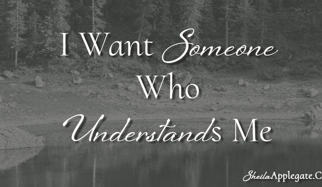 I Want Someone Who Understands Me