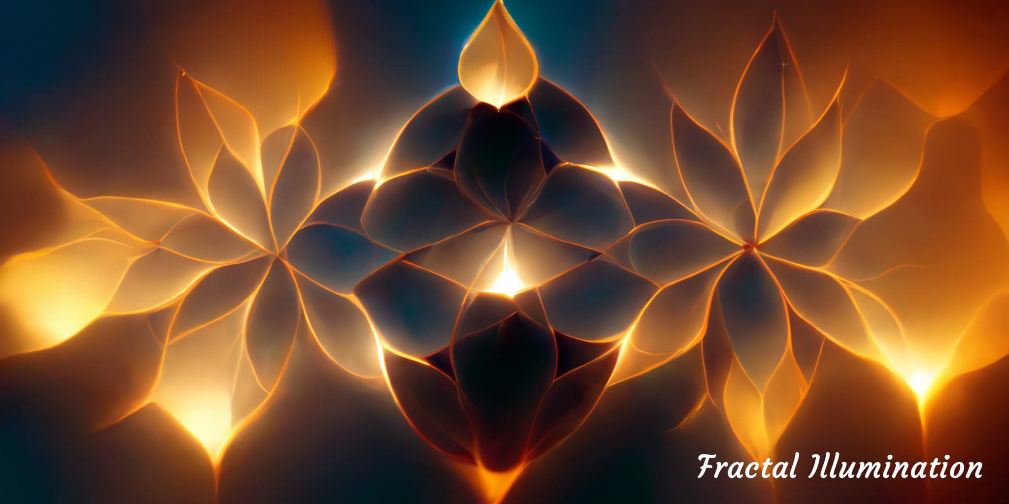 Fractal Illumination DNA Activation Divine Light Banner